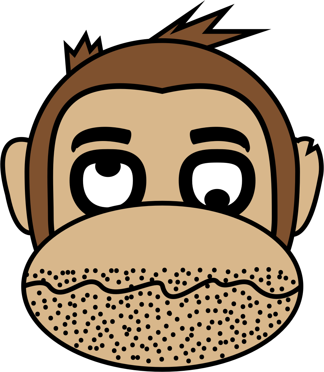 This Free Icons Png Design Of Monkey Emoji (1065x1224), Png Download