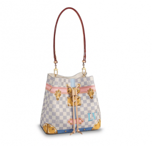 N41066 Louis Vuitton 2018 Premium Resort Damier Azur - Louis Vuitton Neonoe Azur (300x400), Png Download