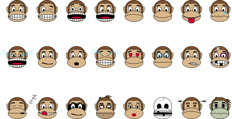 Medium Image - Emoji Collection (763x394), Png Download