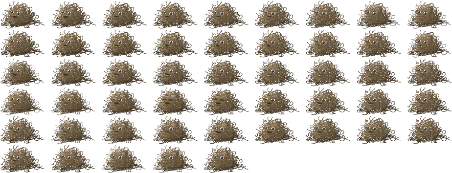 Talk - Sprite Sheet Walking Dust (936x354), Png Download