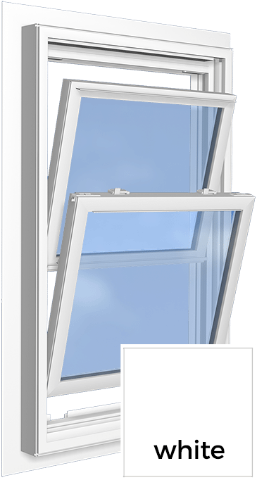 White Window Frame Color - Door (500x714), Png Download