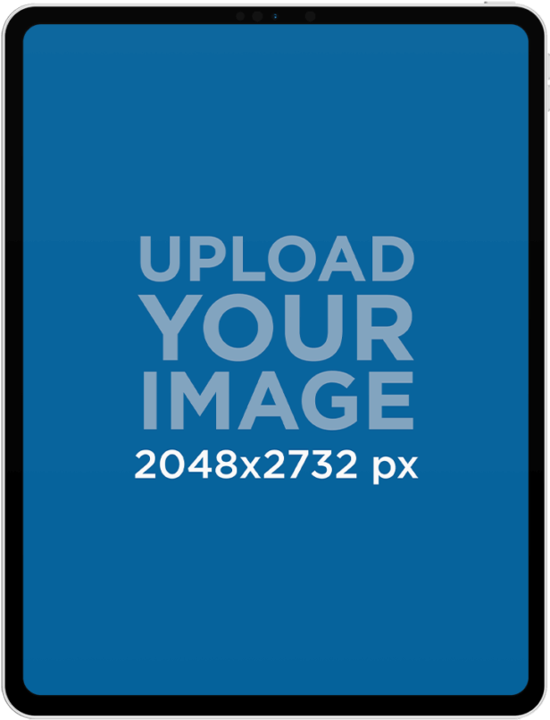 Minimalist Ipad Pro Mockup - Galaxy Note 9 Gif (768x1024), Png Download