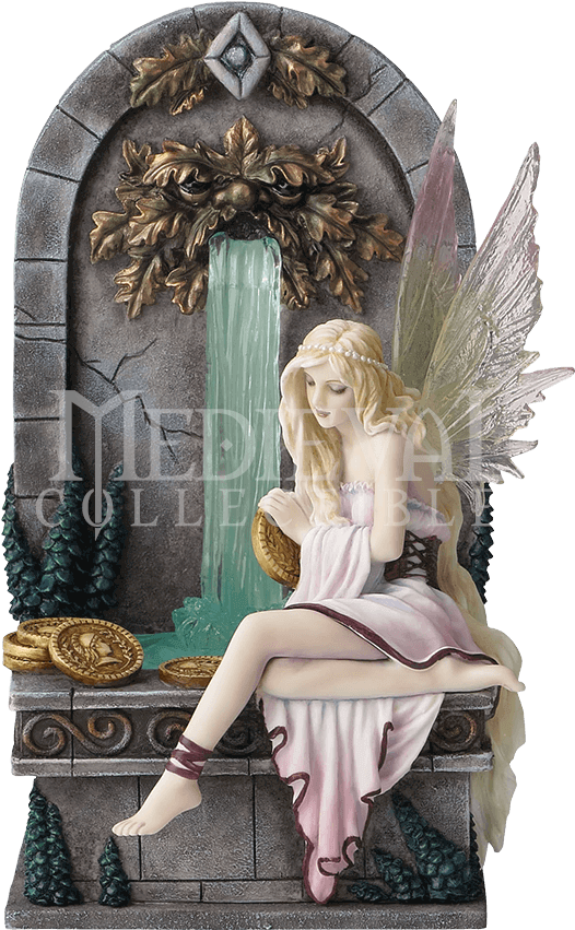 Fairy Wishing Well By Selina Fenech - Fairy Wishing Well Led Light Fountain Sculpture (850x850), Png Download