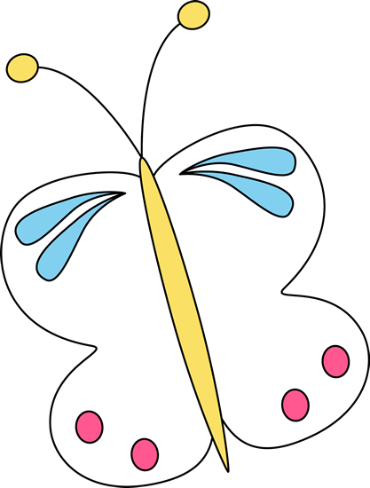 White Butterfly - Illustration (417x550), Png Download