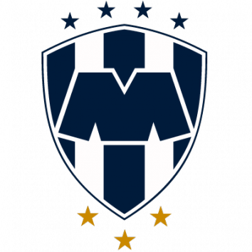 Escudo/bandera Rayados - Rayados De Monterrey (354x354), Png Download
