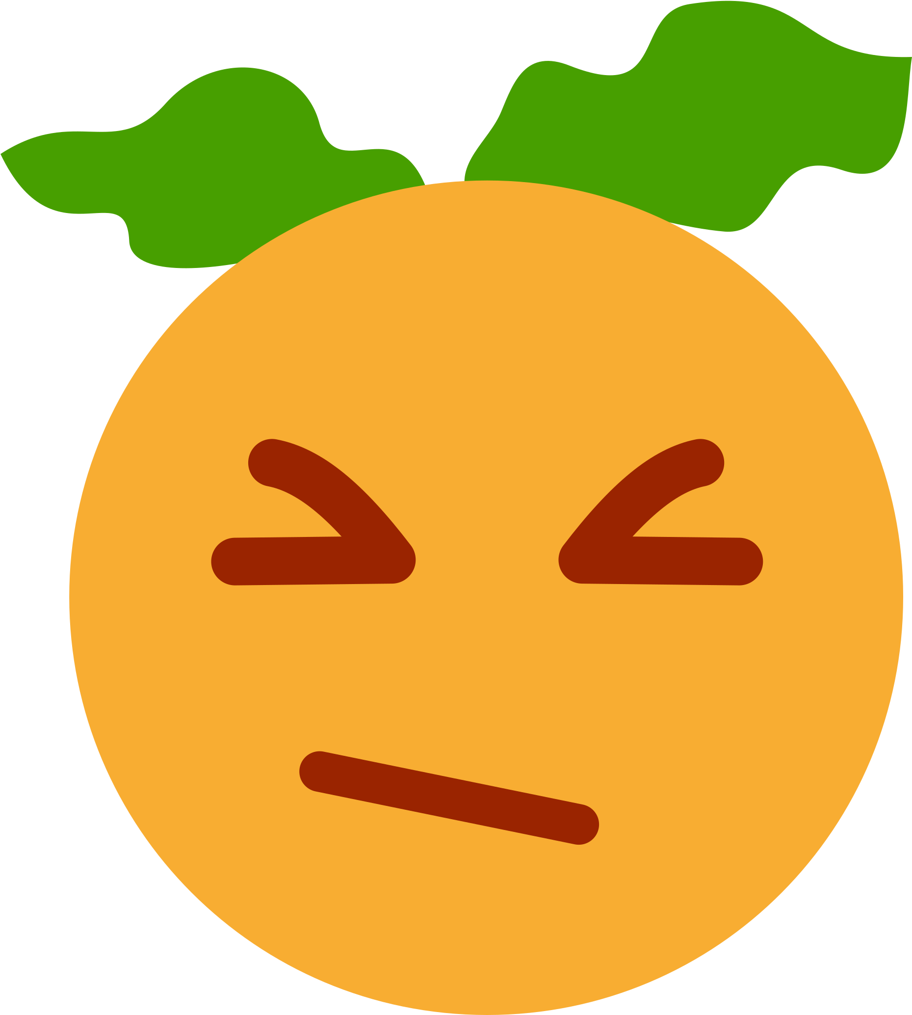 This Free Icons Png Design Of Smiley Clem Grimace (1858x2400), Png Download