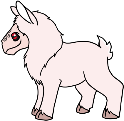 Amai The Goat Skull Beast Mimic - Mane (600x600), Png Download