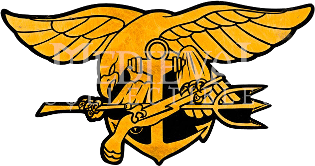 Trident Wallpaper - Navy Seal Logo (652x652), Png Download