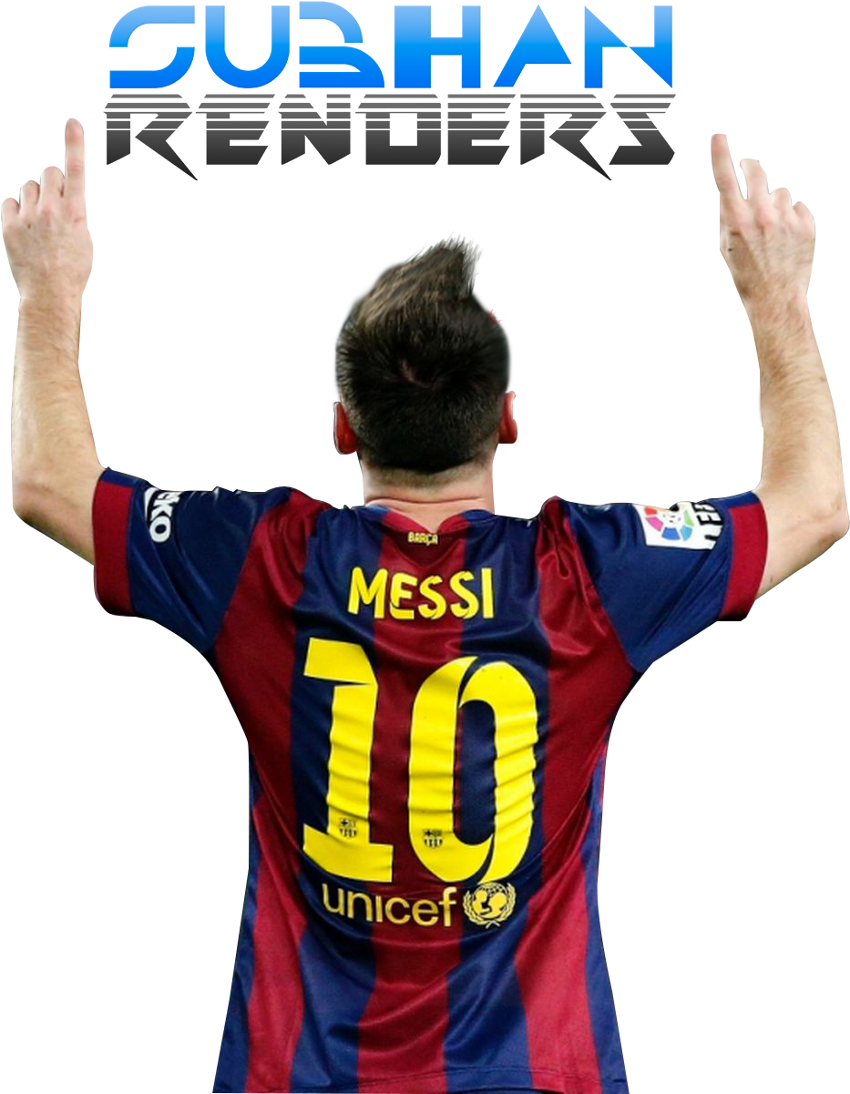 Messi Celebration No Background (983x1227), Png Download