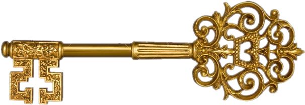 Gold Key Png For Kids - Master Key (700x500), Png Download