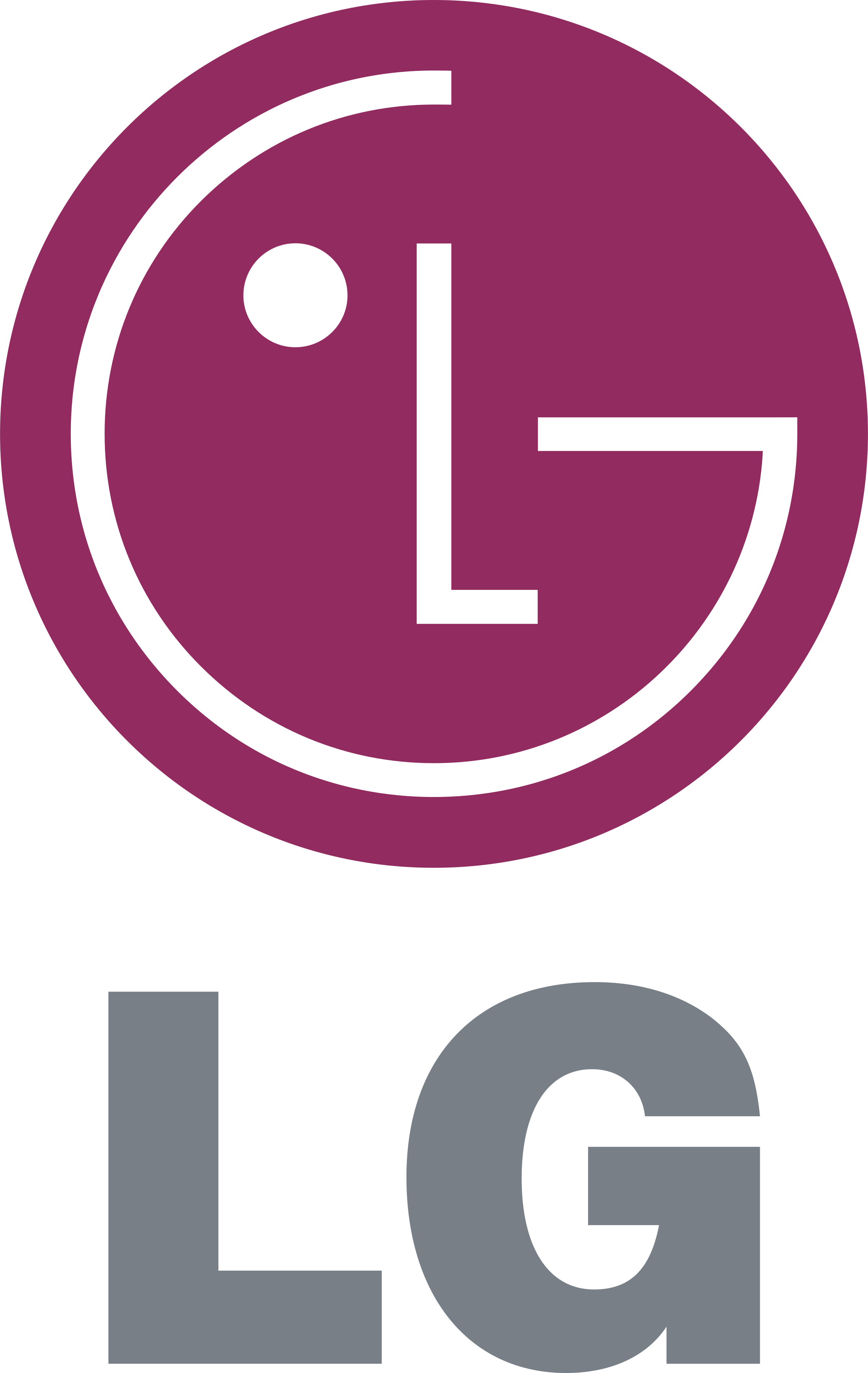 Lg Logo Png Transparent - Lg Logo (2400x3797), Png Download