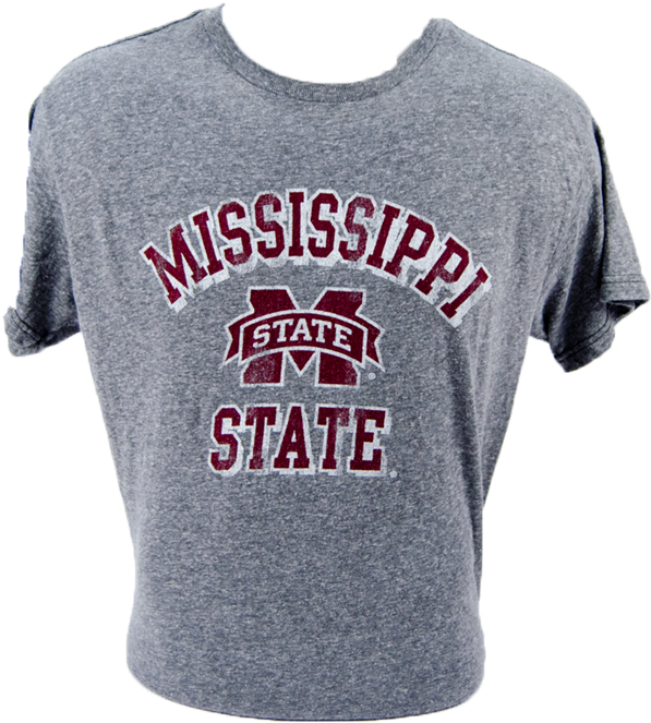 Retro Mississippi State Banner M Distressed Lettering - Mississippi State University (800x800), Png Download