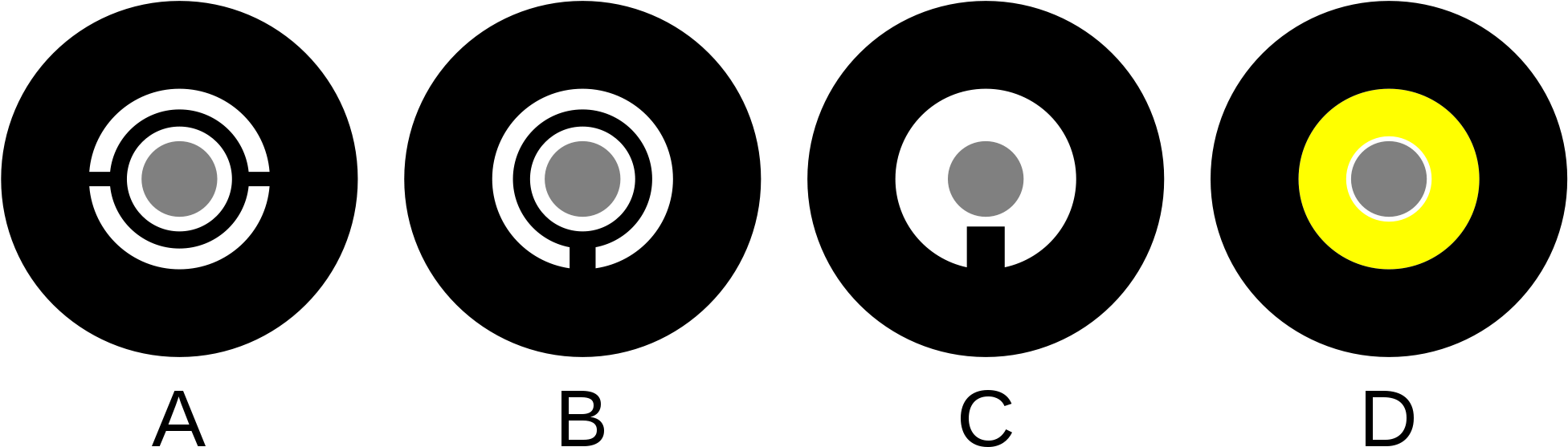 Open - Biathlon Sights View Through (2000x646), Png Download