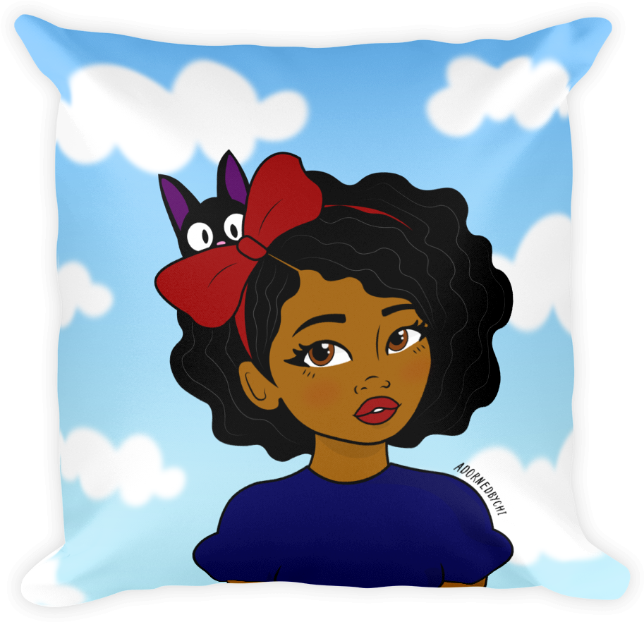Adorned By Chi Default Title "little Kiki" Kiki's Delivery - Kiki's Delivery Service (1000x1000), Png Download