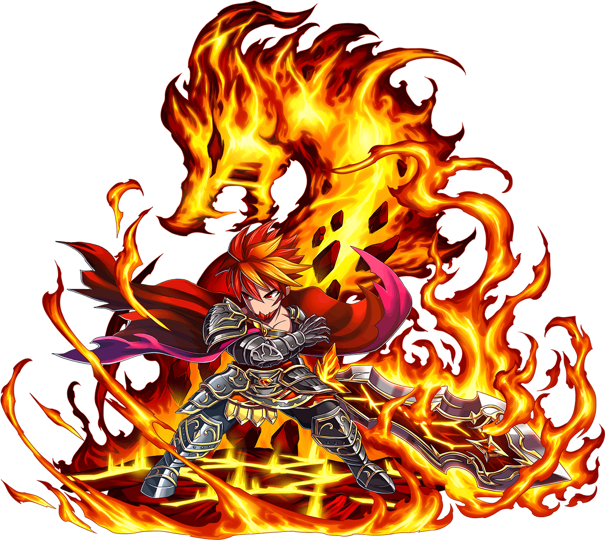 Unit Ills Full 10756 - Brave Frontier Avant (1208x1080), Png Download