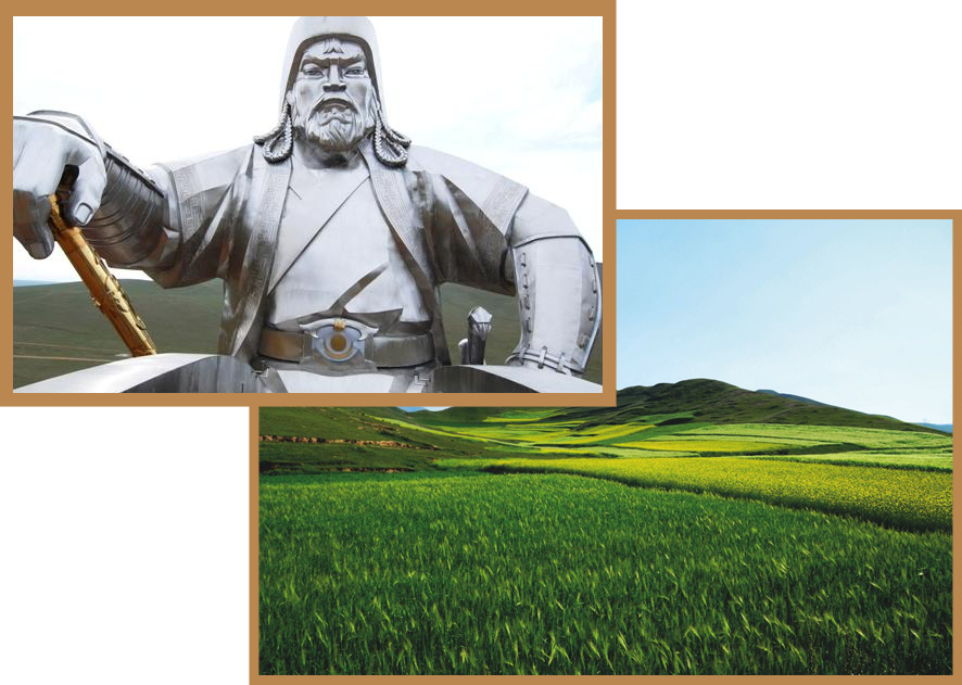 Genggis Khaan - Genghis Khan (886x631), Png Download