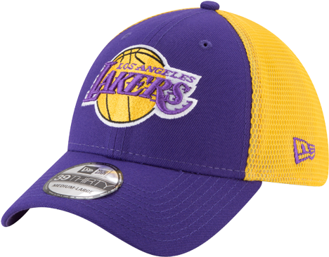 Buy Online 5e743 6d245 Los Angeles Lakers 39thirty - Los Angeles Lakers New Era Nba Team Classic 39thirty (500x667), Png Download