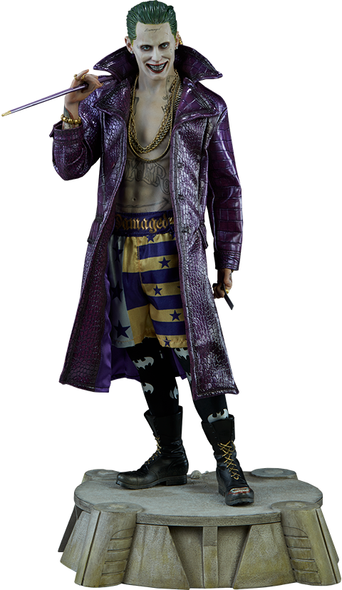 Dc Comics Premium Format™ Figure The Joker - Dc Comics Premium Format Figure (480x828), Png Download
