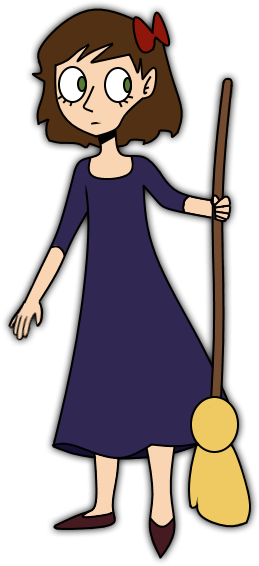 Is That Kiki From Kiki's Delivery Service - Kiki's Delivery Service (300x628), Png Download