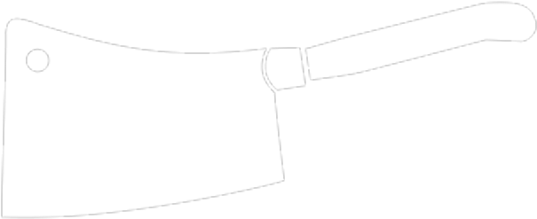 Kitchen Knife (1024x256), Png Download