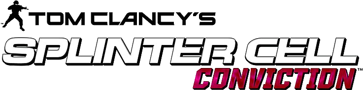 Tom Clancy's Splinter Cell Conviction Logo (799x235), Png Download