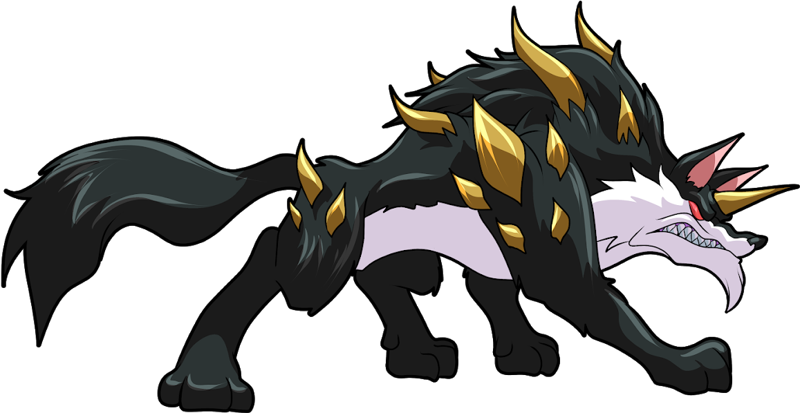 Steem Monsters Strategy Talk - Wolf (1334x942), Png Download