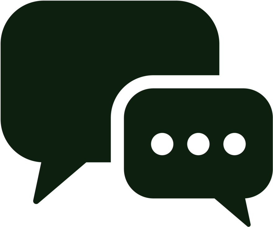 Contact Icon - Speech Balloon (1000x1000), Png Download