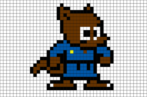 Splinter Pixel Art (480x317), Png Download