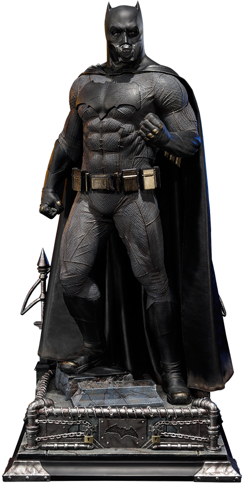 Batman Statue - Batman Dc Comics Statue (480x954), Png Download
