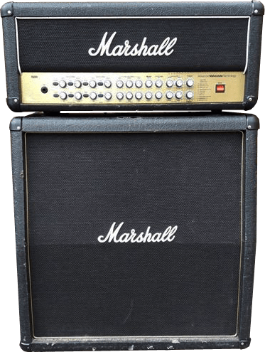 Marshall Avt Guitar Amplifier And Speaker Stack - Marshall Vintage Modern 2466 Guitar Head Amplifier (373x495), Png Download