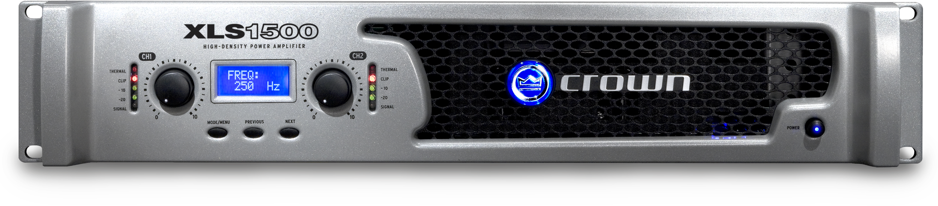 Two-channel, 525w @ 4ω Power Amplifier - Crown Amplifier Xls 1500 (3123x906), Png Download