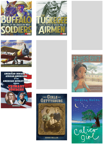 "african Americans In Times Of War" - Girls Of Gettysburg (436x552), Png Download