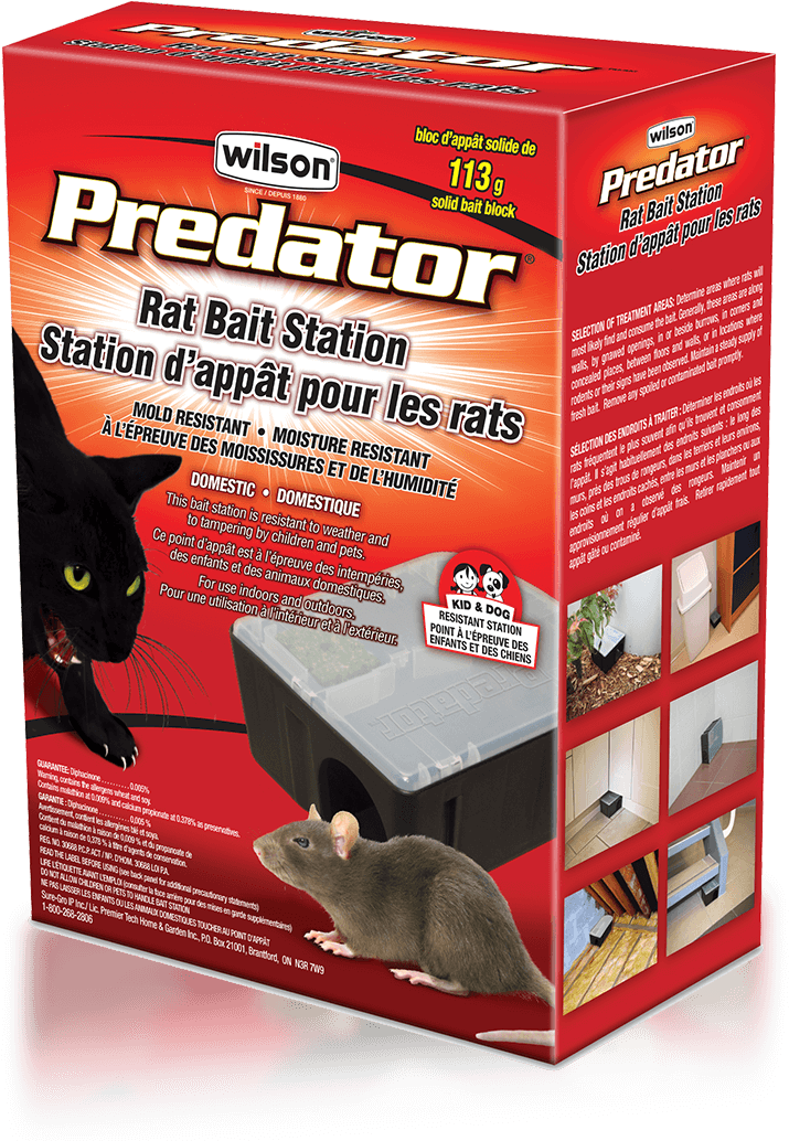 Wilson Mouse Traps & Bait 7740050 Predator Rat (1080x1080), Png Download
