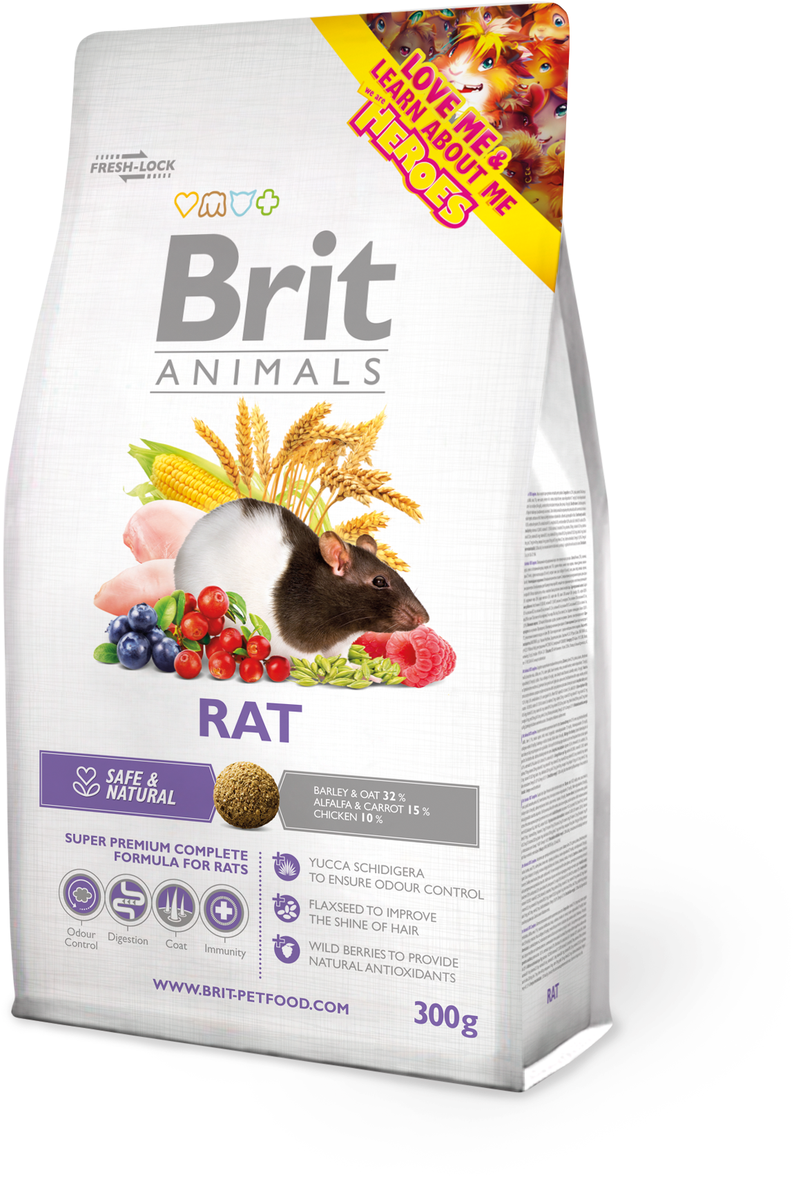 Brit Animals Rat (1595x2126), Png Download