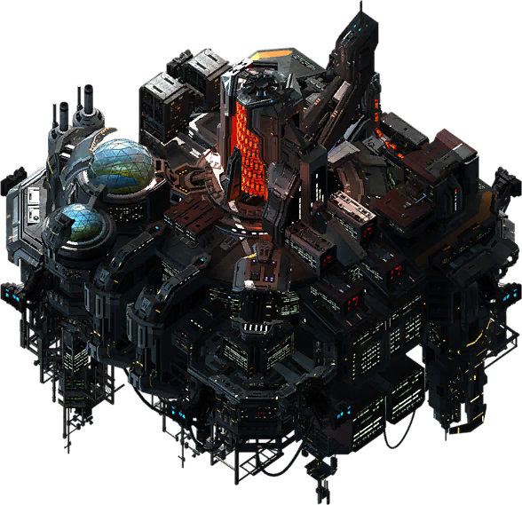 Icon Bridge V - Vega Conflict Max Level Base (588x569), Png Download