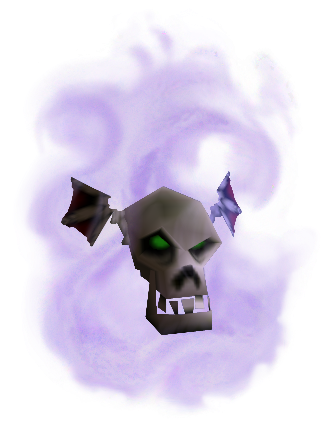 Blue Bubble Ocarina Of Time (331x435), Png Download