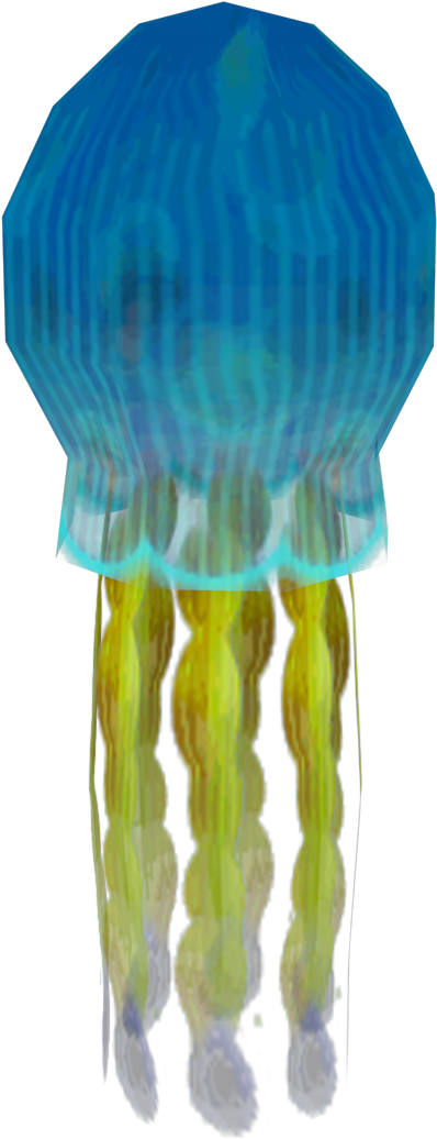 Crash Bandicoot The Wrath Of Cortex Jellyfish - Crash Bandicoot Jellyfish (397x1046), Png Download