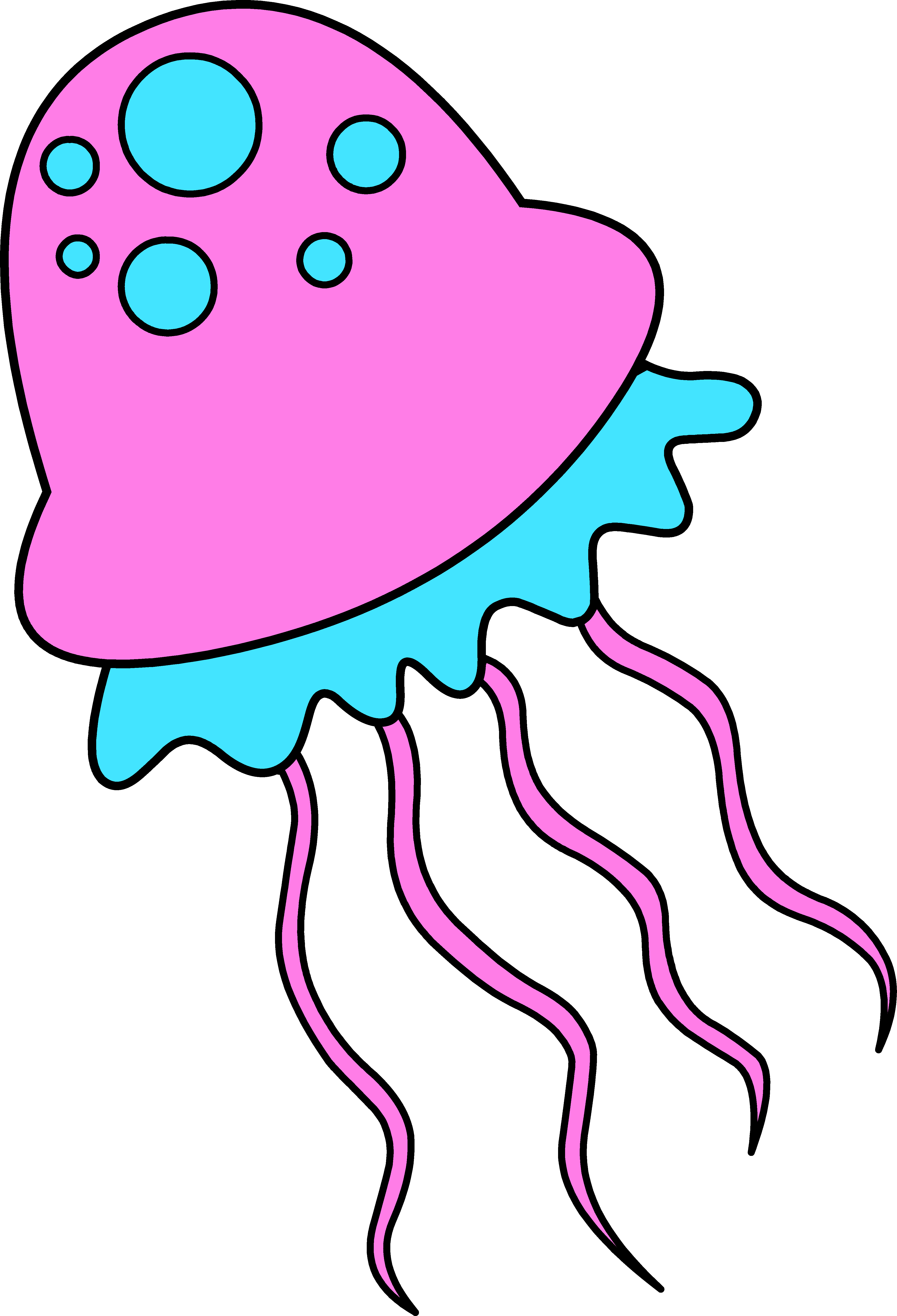 Download Jellyfish Clipart Jelly Fish - Clip Art PNG Image with No ...