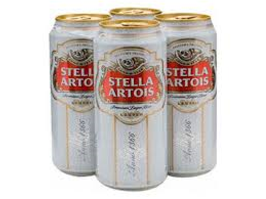 Stella Artois Cans 330ml Case/24 - Stella Artois Lager - 11.2 Fl Oz Bottle (518x500), Png Download