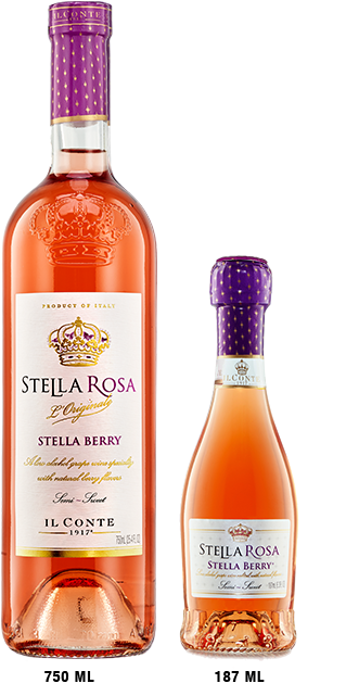 Stella Berry - Stella Rosa Mixed Berry (585x650), Png Download