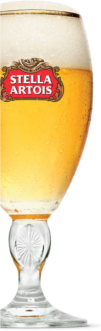 Stella Artois (348x1163), Png Download