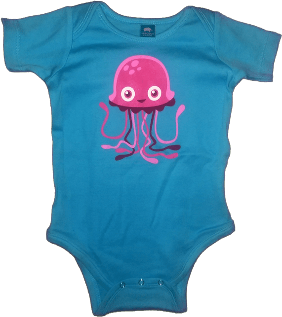 Jellyfish Onesie - Onesie (750x750), Png Download