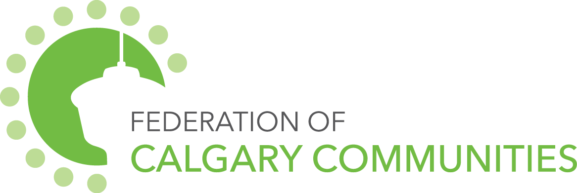 Fcc Logo - Federation Of Calgary Communities (1166x391), Png Download