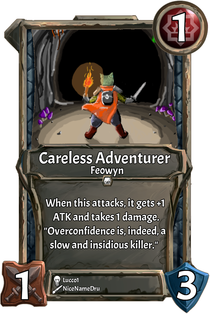 Careless Adventurer Https - Cartoon (700x1041), Png Download