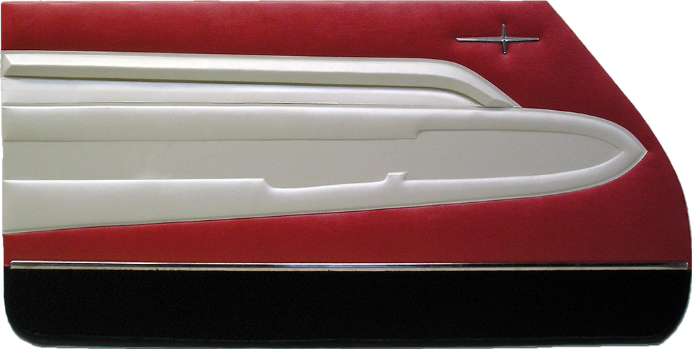 1960 Adventurer 4-door Hardtop Trim 806 Door Panels - Desoto Fireflite (1000x504), Png Download