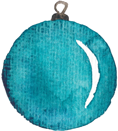 Blue Small Lights Christmas Transparent Decoration - Blue (1024x1024), Png Download