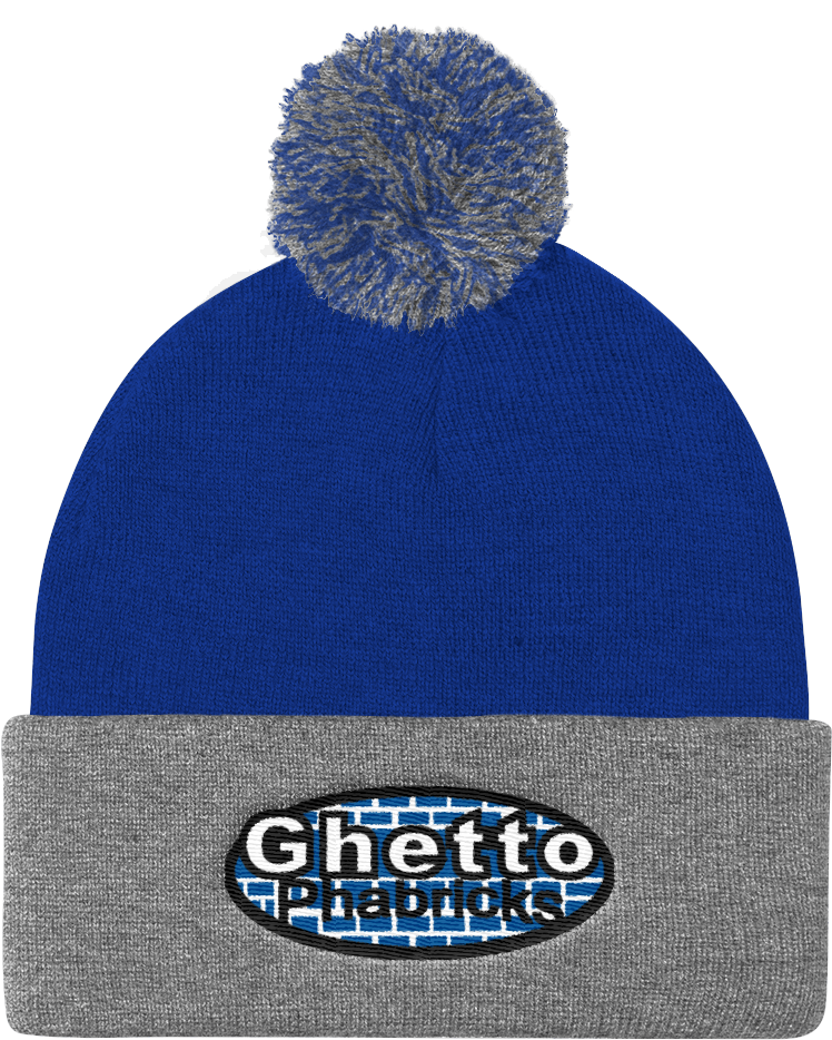Nursing School Pom Pom Knit Cap (1000x1000), Png Download