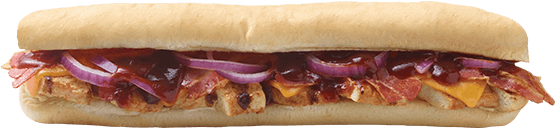 Bbq Chicken Sub - Barbecue Chicken (560x560), Png Download