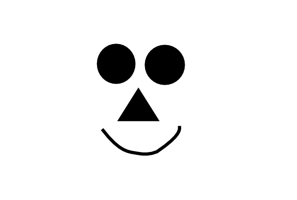 Smiling Skull And Crossbones (600x404), Png Download
