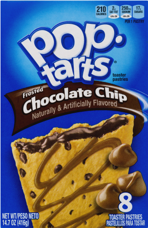 Kellog's Pop Tarts Chocolate Chip - Kellogg's Pop Tarts Chocolate Chip (450x450), Png Download